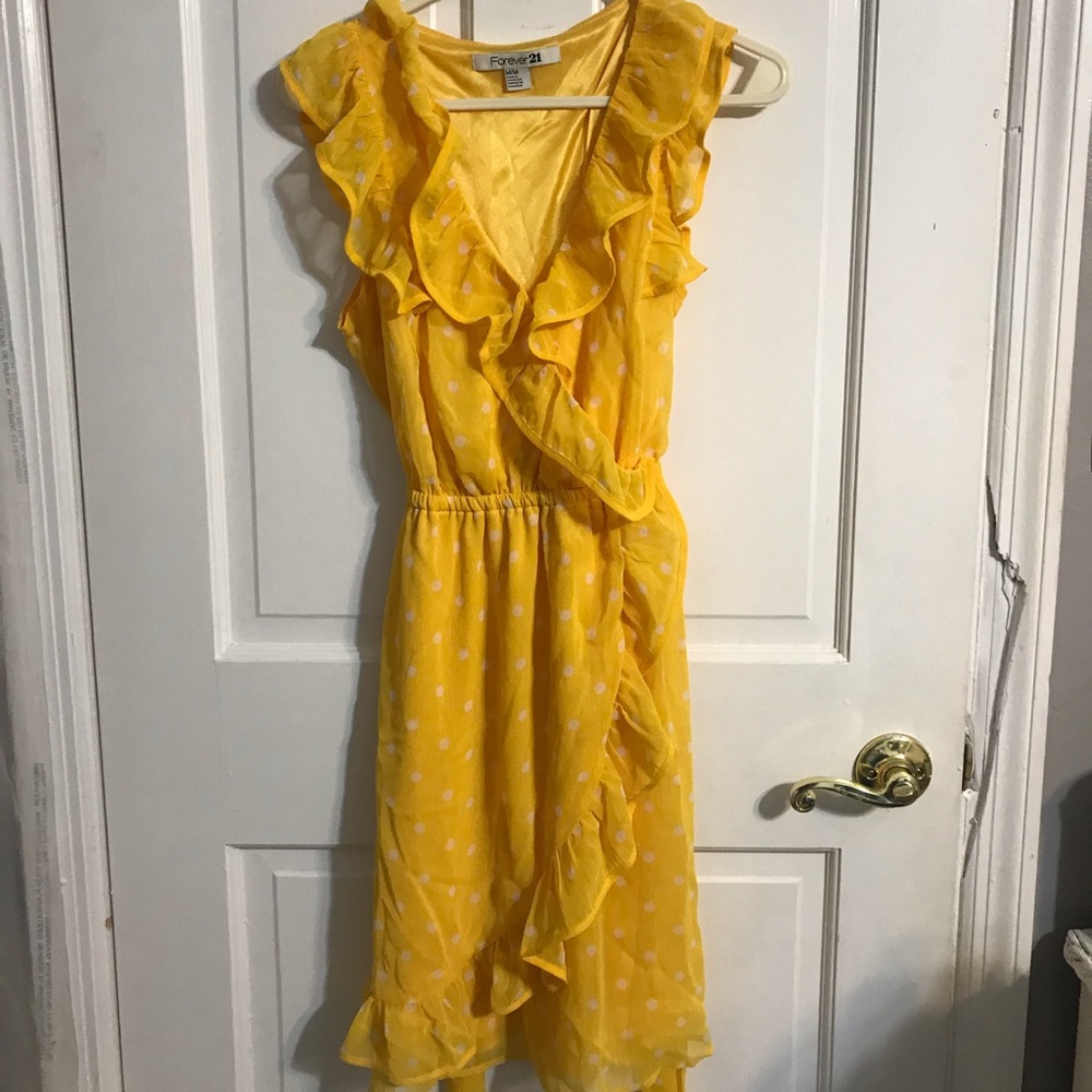 Forever 21 Yellow Dress